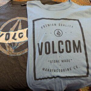 Men's Volcom t-shirts x 2, size Med $12. both